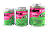 Bailey Assorted Bailey high-pressure PVC solvent cement – strong adhesive for PVC pipes and fittings with built-in applicator brush