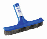 Quality stainless steel pool brush for black algae removal in  250mm size