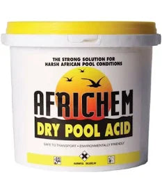Africhem Dry Acid pH reducer for swimming pool water balance
