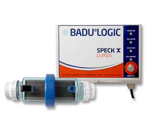 Badu Logic Salt Chlorinator – self-cleaning chlorine generator for 50,000L to 150,000L pools

