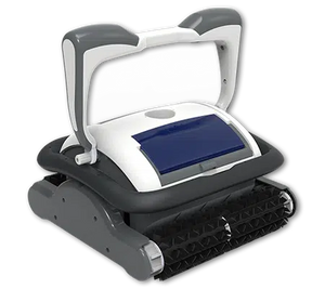 Badu Raptor Pro robotic pool cleaner with control box, Bluetooth, remote, triple motor system, large baskets, and 18m floating cable.








Ask ChatGPT
