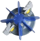Complete scrubber assembly for Zodiac MX6 and Baracuda Tracker suction pool cleaners


