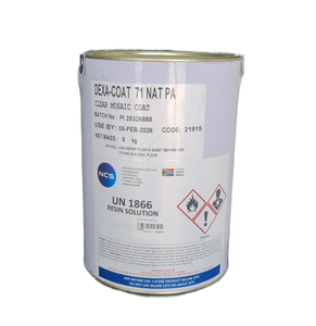 NCS Clear Brush Pool Coat – Transparent Top Finish for Fiberglass Pools 5kg 