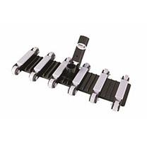 Speck 12-wheel pool vacuum head with extra-wide weighted body for large swimming pools

