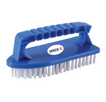 Speck all-purpose scrub brush with stiff bristles – heavy-duty pool and spa cleaning tool

