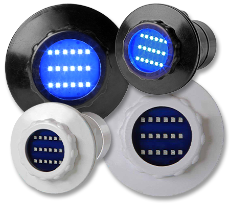 Pool Aim Flow Spectral LED Aimflow Pool Lights – Complete and Replacement Units ...