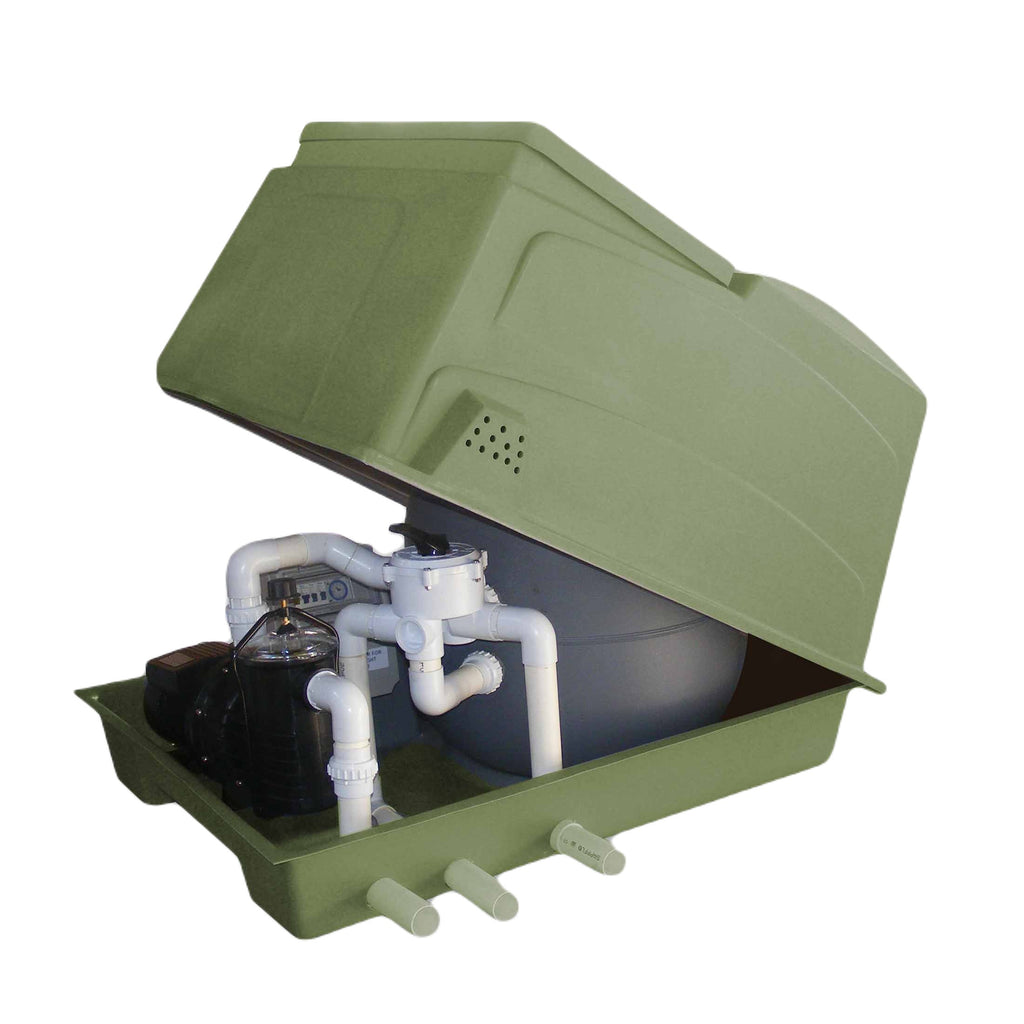 Aqua Pool Pump & Filter Combination Box Green – Pool It Online