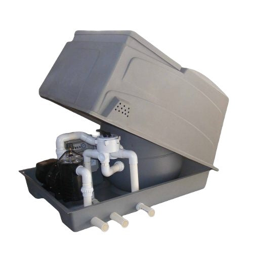 Aqua Pool Pump & Filter Combination Box Grey (without DB Box)