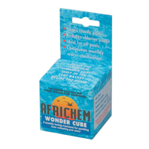 Africhem Wonder Cube gel block for clear swimming pool water