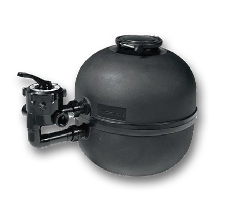BADU KOI sand filter for koi ponds and swimming pools with air relief system

