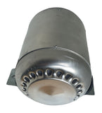 Eartheco aluminium spa air blower for swimming pool spas Jacuzzis and hot tub air systems back view 