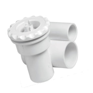 Quality Spa Jet 50mm x 32mm Standard Swivel Scallop White Complete