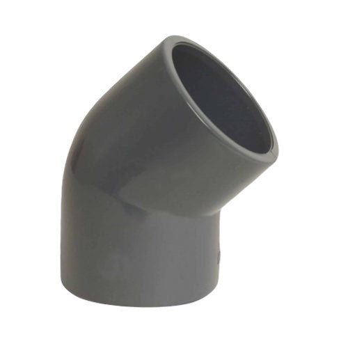 PVC Elbow 45 Degree 50mm – Pool It Online