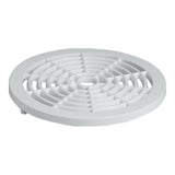 Quality replacement bottom drain grid cover white for swimming pools