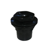Universal aimflow return fitting for gunite and concrete swimming pools black

