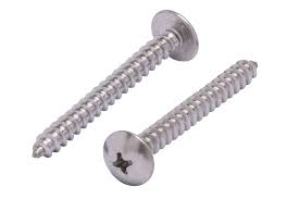 Weir liner stainless steel screws