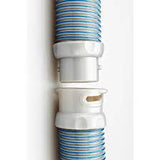 Zodiac twist lock hose in pearl grey – UV-resistant with 2-year warranty